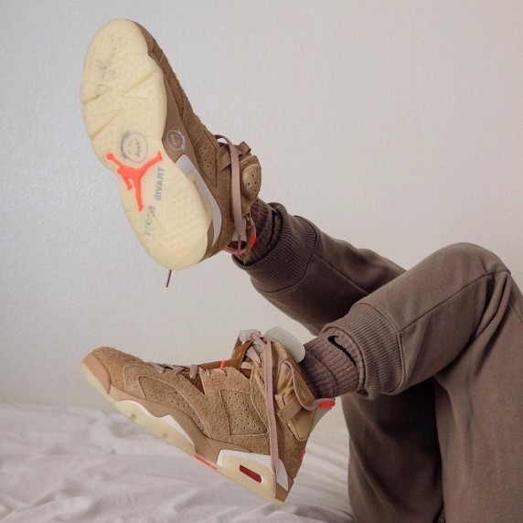 Nike Air Jordan 6 Travis Scott British Khaki