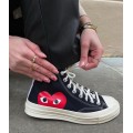 Converse x Comme des Garçons PLAY Chuck 70 Black