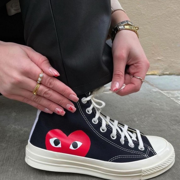 Converse x Comme des Garçons PLAY Chuck 70 Black