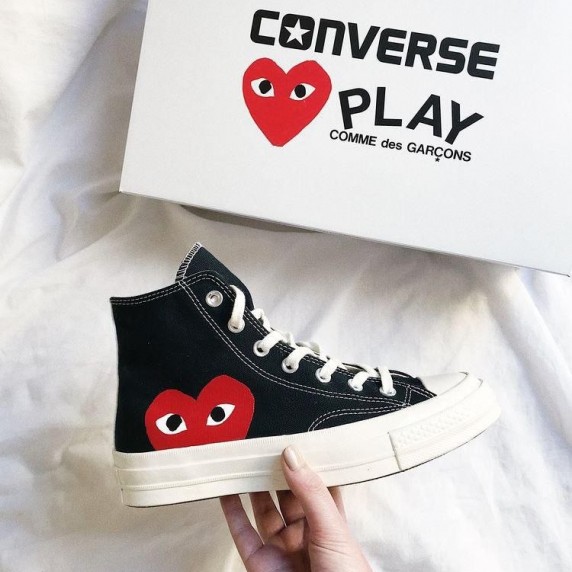 Converse x Comme des Garçons PLAY Chuck 70 Black