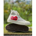 Converse x Comme des Garçons PLAY Chuck 70 White