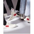 Converse x Comme des Garçons PLAY Chuck 70 White