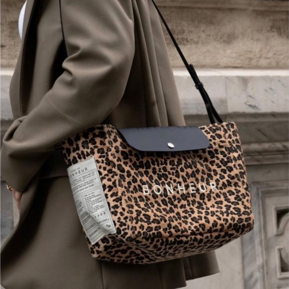 The B + Bag Bonheur Leopard