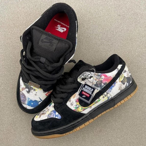 Nike SB Dunk Low x Supreme 'Rammellzee'