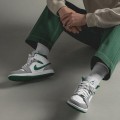Nike Air Jordan 1 Mid Grey Green
