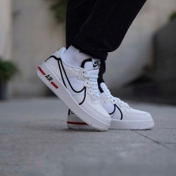 Nike Air Force 1 React Red/White