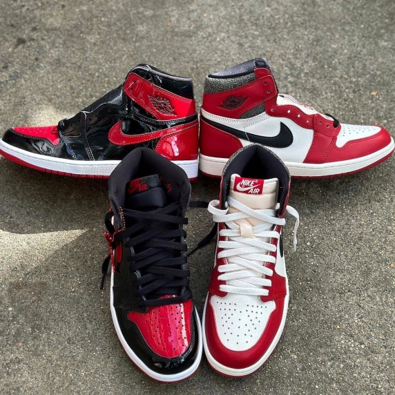 Nike Air Jordan 1 Retro High OG Patent Bred