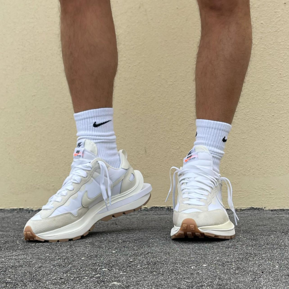 Nike Sacai x Vaporwaffle White Sail