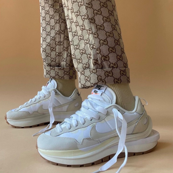 Nike Sacai x Vaporwaffle White Sail