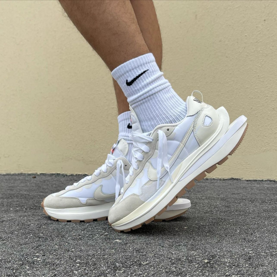 Nike Sacai x Vaporwaffle White Sail