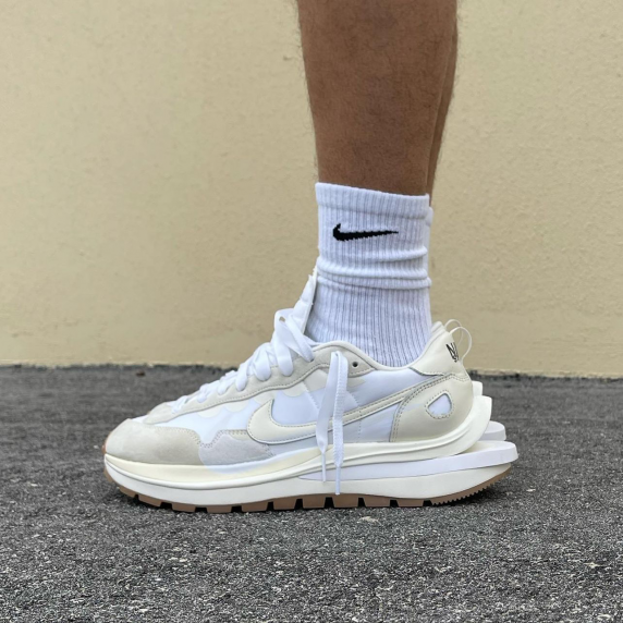 Nike Sacai x Vaporwaffle White Sail