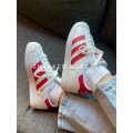 Adidas Superstar White Red