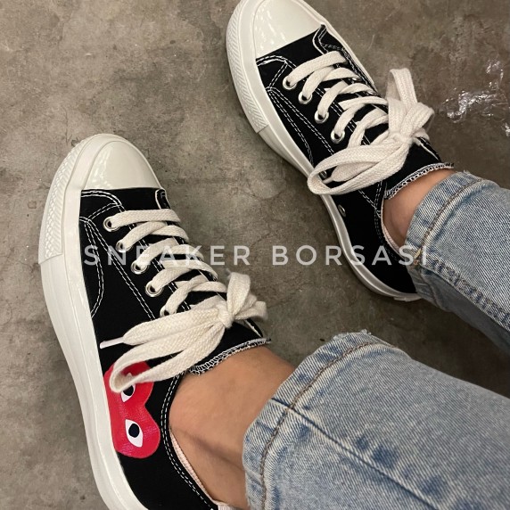 Converse x Comme des Garçons PLAY Chuck 70 Black Short