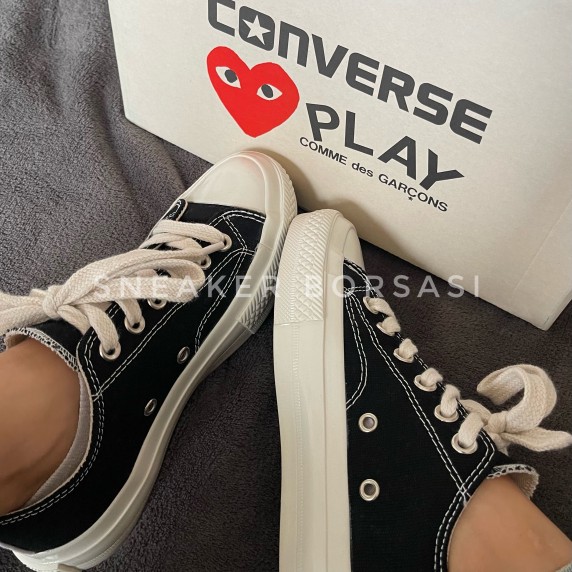 Converse x Comme des Garçons PLAY Chuck 70 Black Short