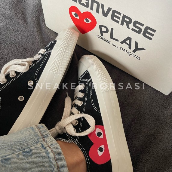 Converse x Comme des Garçons PLAY Chuck 70 Black Short