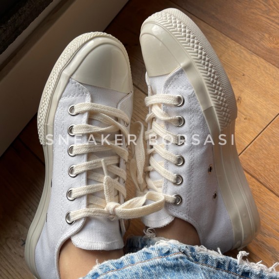 Converse x Comme des Garçons PLAY Chuck 70 White Short