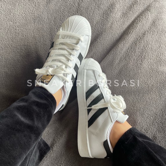 Adidas Superstar Black White