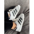 Adidas Superstar Black White