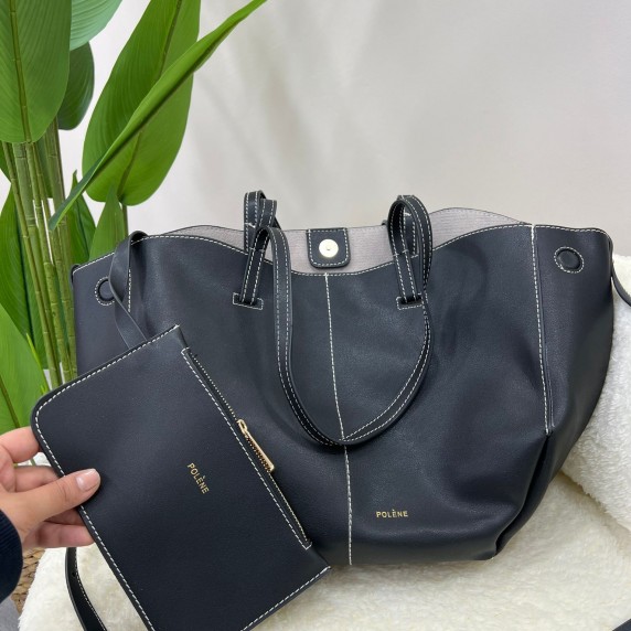 Polene Bags Dark Blue