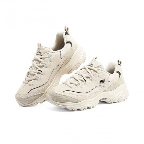 Skechers D'Lites Fresh Start White