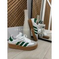 Adidas Sambae White Collegiate Green Gum