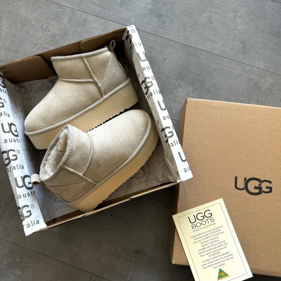 Ugg Ultra Mini Platform Grey