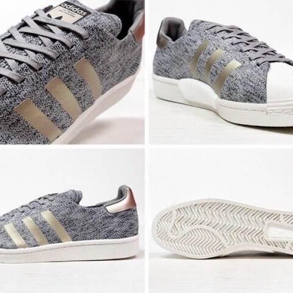 Adidas Superstar PK BOOST Primeknit Grey White