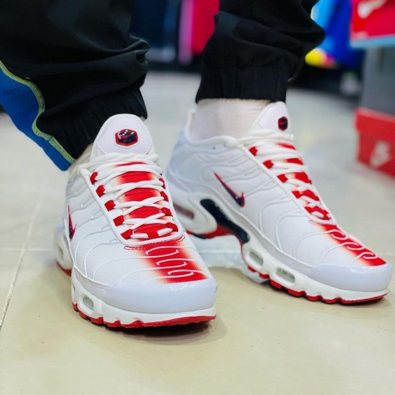 Nike Air Max Plus White Red