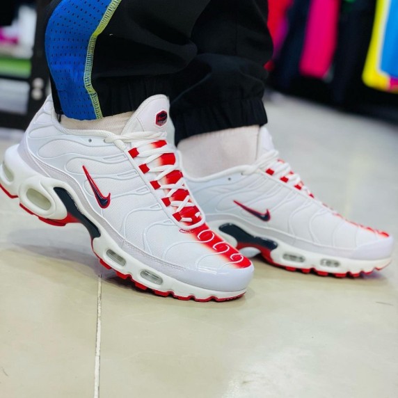 Nike Air Max Plus White Red