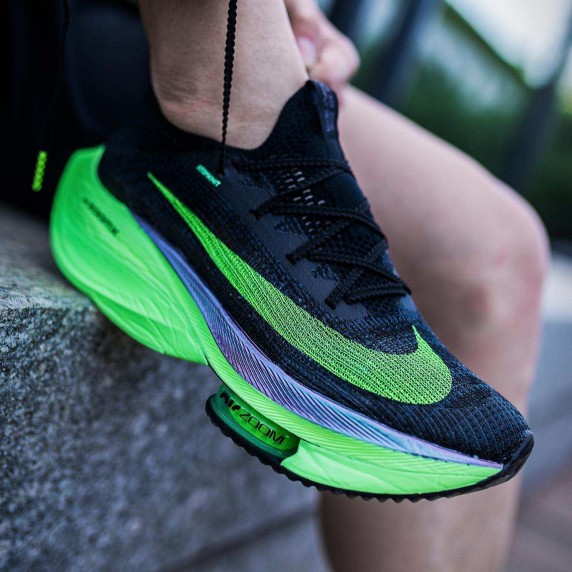 Nike Air Zoom Alphafly Next Black Electric Green