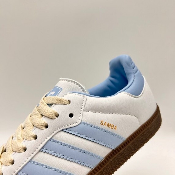 Adidas Samba White Blue