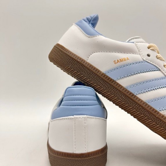 Adidas Samba White Blue