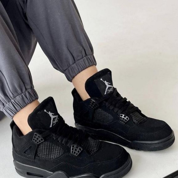 Nike Air Jordan Retro 4 Black Cat