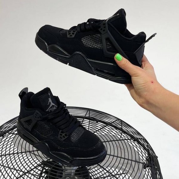 Nike Air Jordan Retro 4 Black Cat