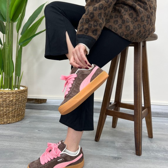 PUMA Suede XL 'Chestnut Brown Peach Smoothie'