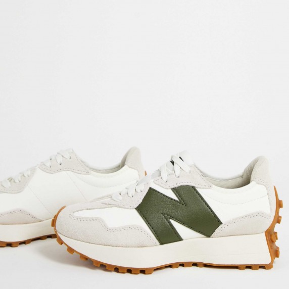 New Balance 327 Moonbeam Oak Leaf Green