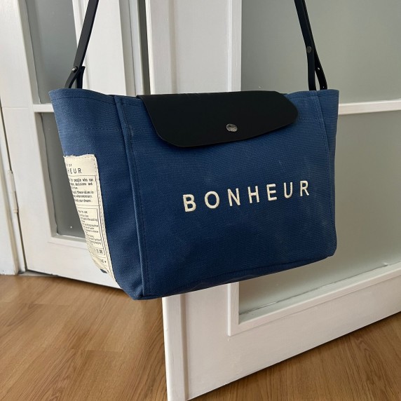 Bonheur Clutch Bag Dark Blue