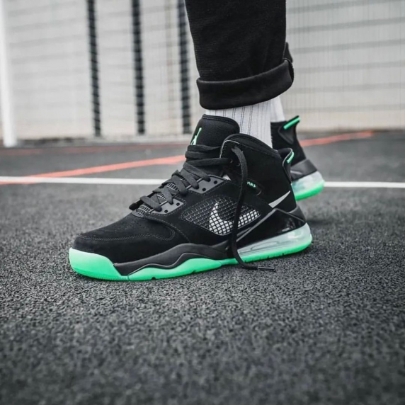 Nike Air Jordan Mars 270 Black Green Glow