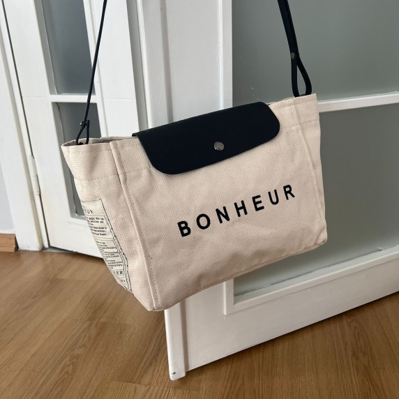 Bonheur Clutch Bag Cream