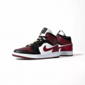 Air Jordan 1 Mid SE Black Dark Beetroot