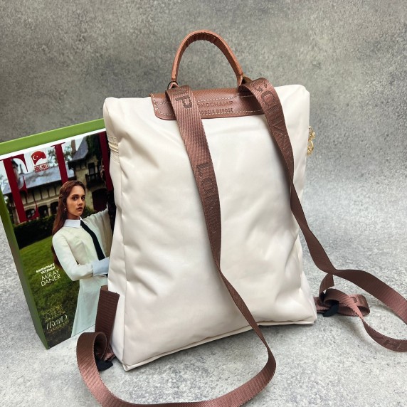 Longchamp BagPack Cream