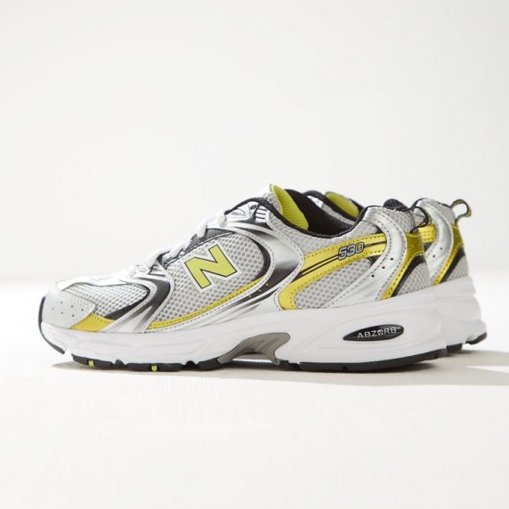 New Balance 530 Sneaker Retro Silver Yellow