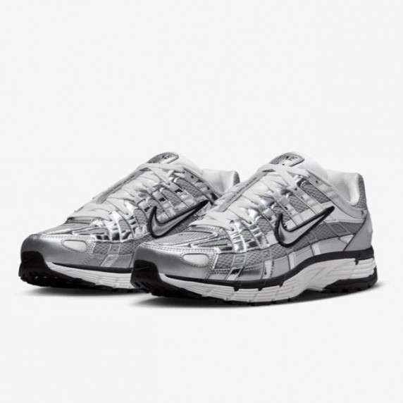 NIKE P-6000 METALLIC SILVER