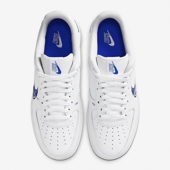 NIKE AIR FORCE 1 LOW SKETCH WHITE BLUE