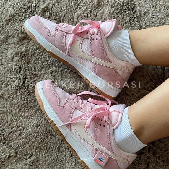 Nike Dunk Low Pink Corduroy Womens