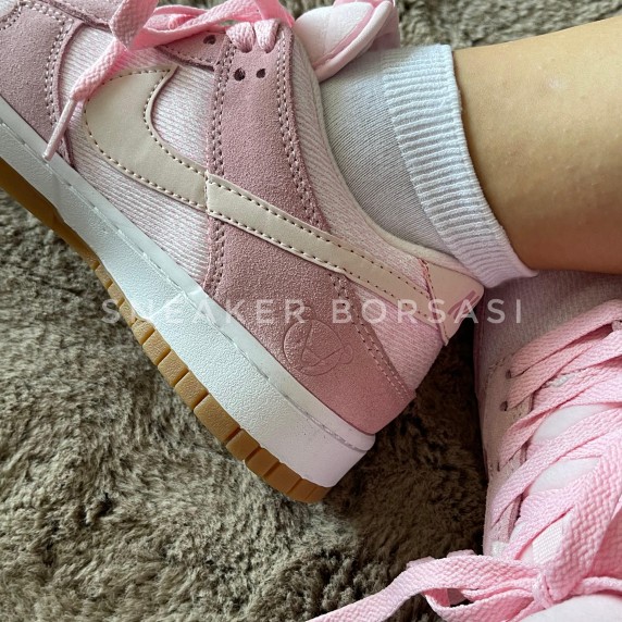 Nike Dunk Low Pink Corduroy Womens