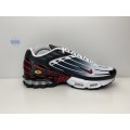 Nike Air Max Plus Tuned TN 3 III Black White Red