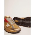 Golden goose Men's Dad-Star gold with distressed finish