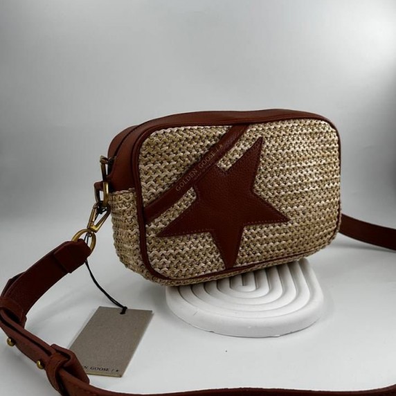 Golden Goose Star Bag Brown