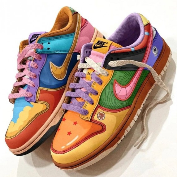 Nike Dunk Low What The Super Mario